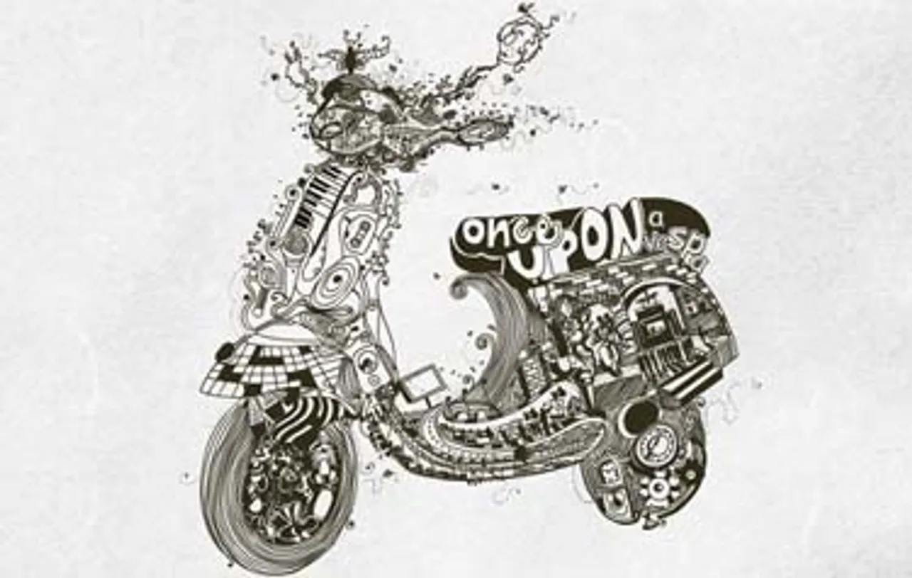 Vespa launches digital campaign 'Once Upon A Vespa'