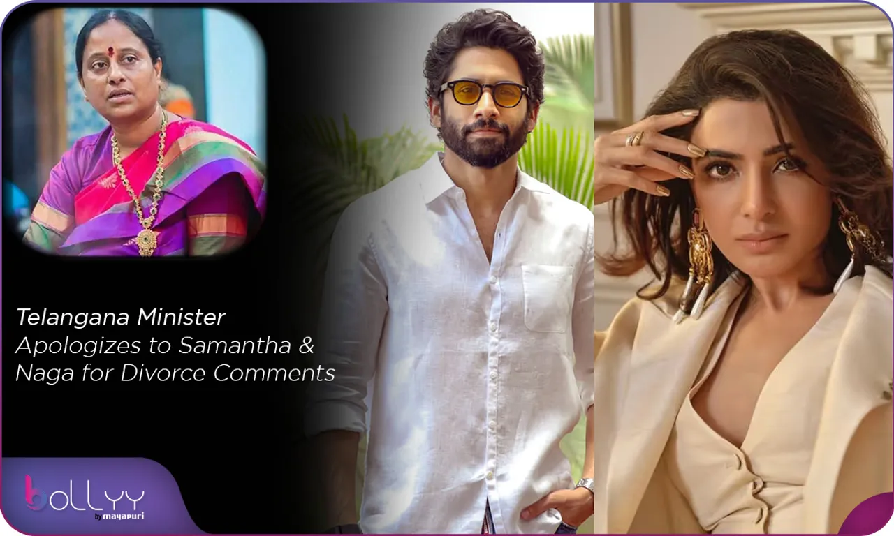 Telangana Minister Apologizes to Samantha & Naga for Divorce Comments