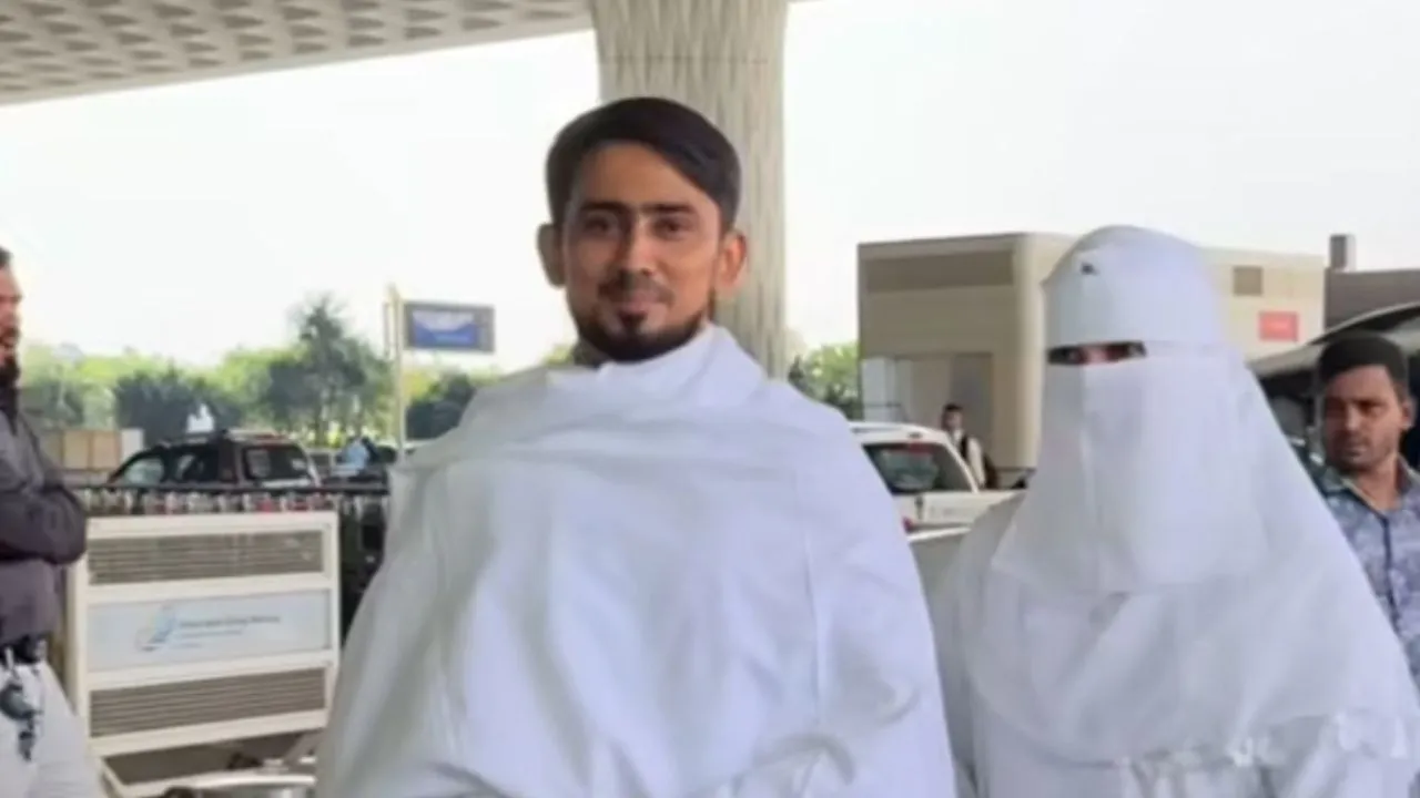 Bigg Boss OTT 3 Star Adnaan Shaikh Leaves for Umrah with Ayesha