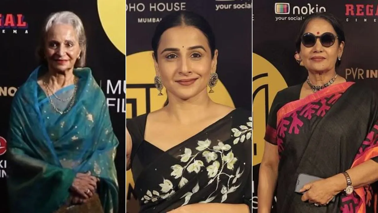 Shabana Azmi, Vidya Balan and Waheeda Rehman