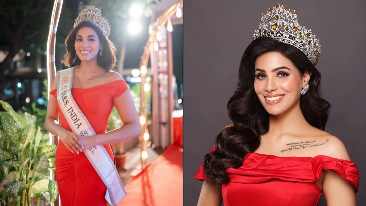 Priya Saggi Joins Antaragni 2024 After Winning Mrs. India Title