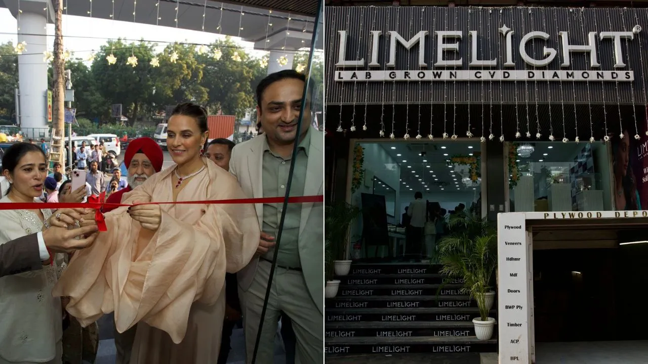 Limelight Diamonds' Largest Store in Delhi