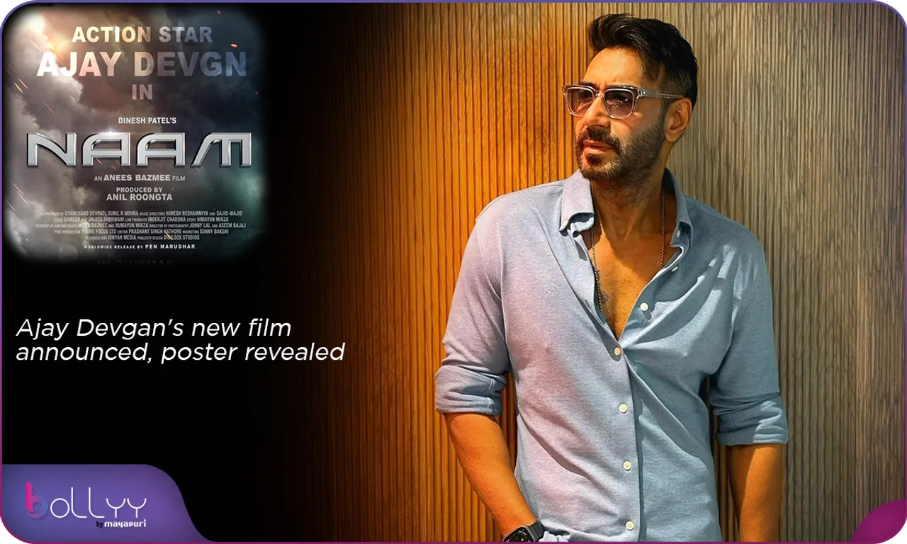 Ajay Devgan's new film announced, poster revealed