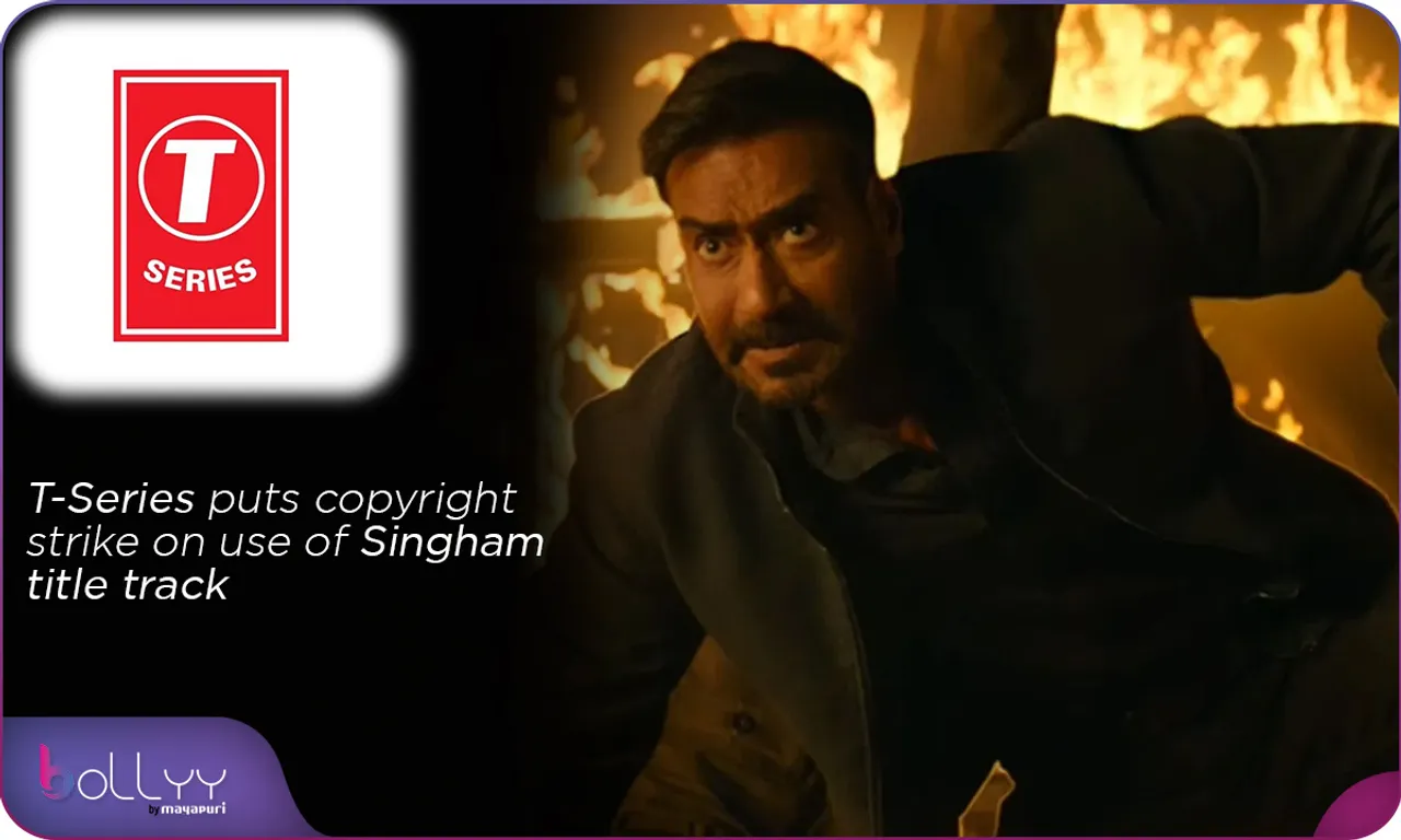 T-Series puts copyright strike on use of Singham title track