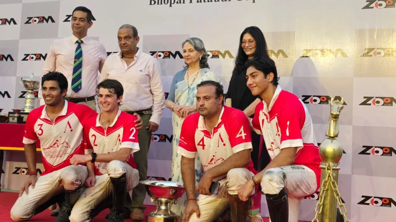 Sharmila Tagore Attended Bhopal Pataudi Cup Tournament Held In Delhi