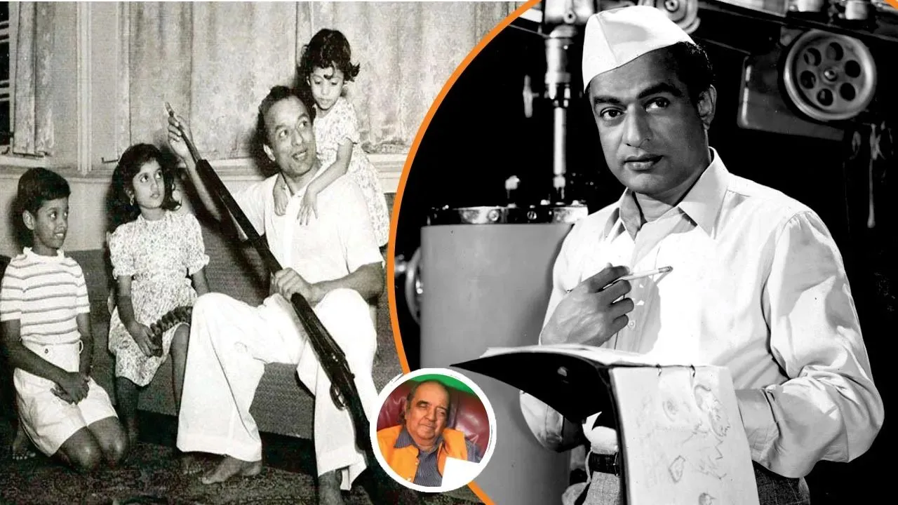 Death anniversary ​​My first interview with V.Shantaram