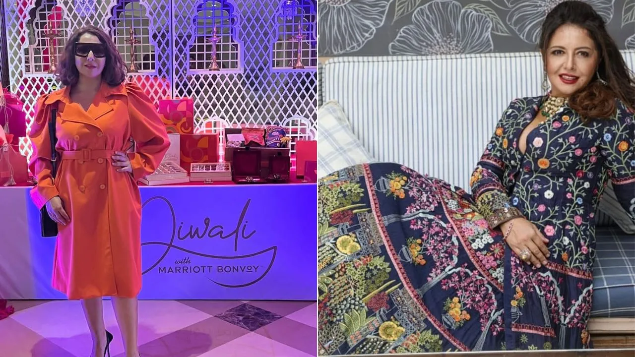 Gioconda Vesichelli Celebrates Diwali with a Beautiful Cultural Fusion