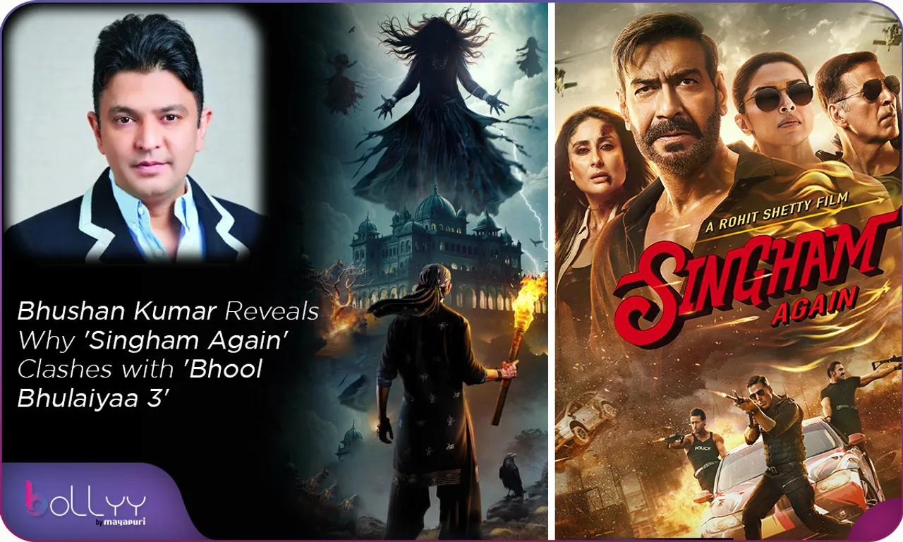 Bhushan Kumar Reveals Why 'Singham Again' Clashes with 'Bhool Bhulaiyaa 3'