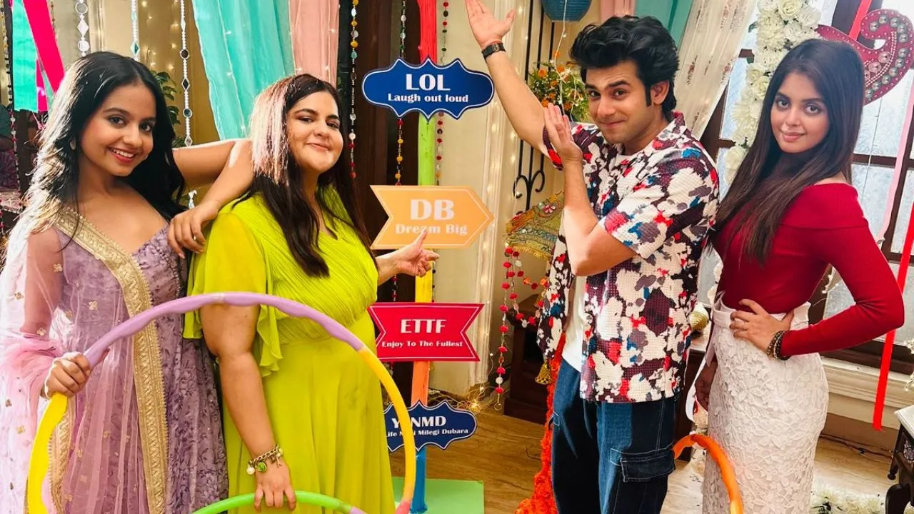 Fun and Laughter at Krishna Kunj Deepa & Rajan Shahi’s Anupamaa