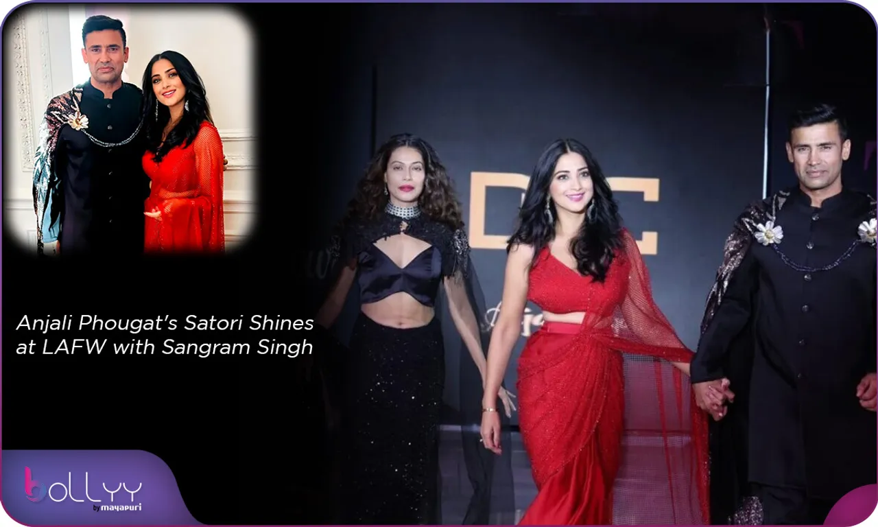 Anjali Phougat's Satori Shines at LAFW with Sangram Singh
