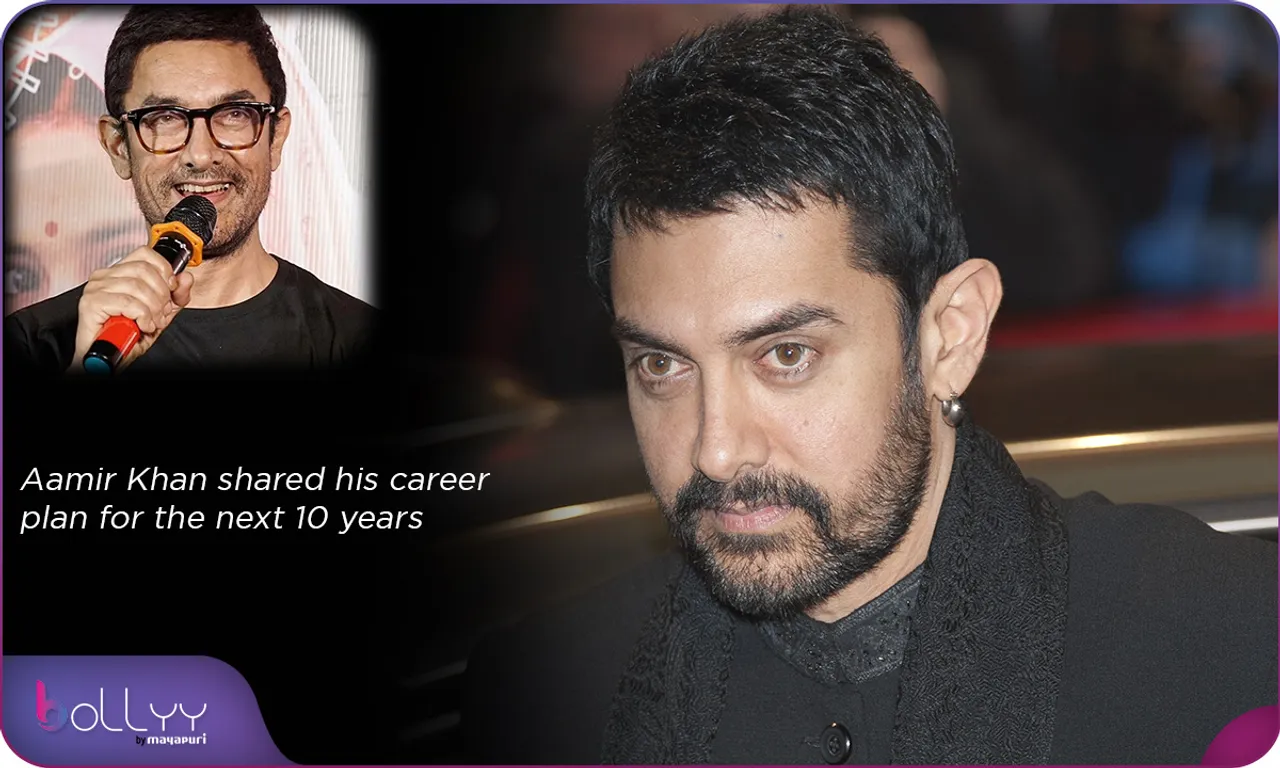Aamir Khan shared his career plan for the next 10 years
