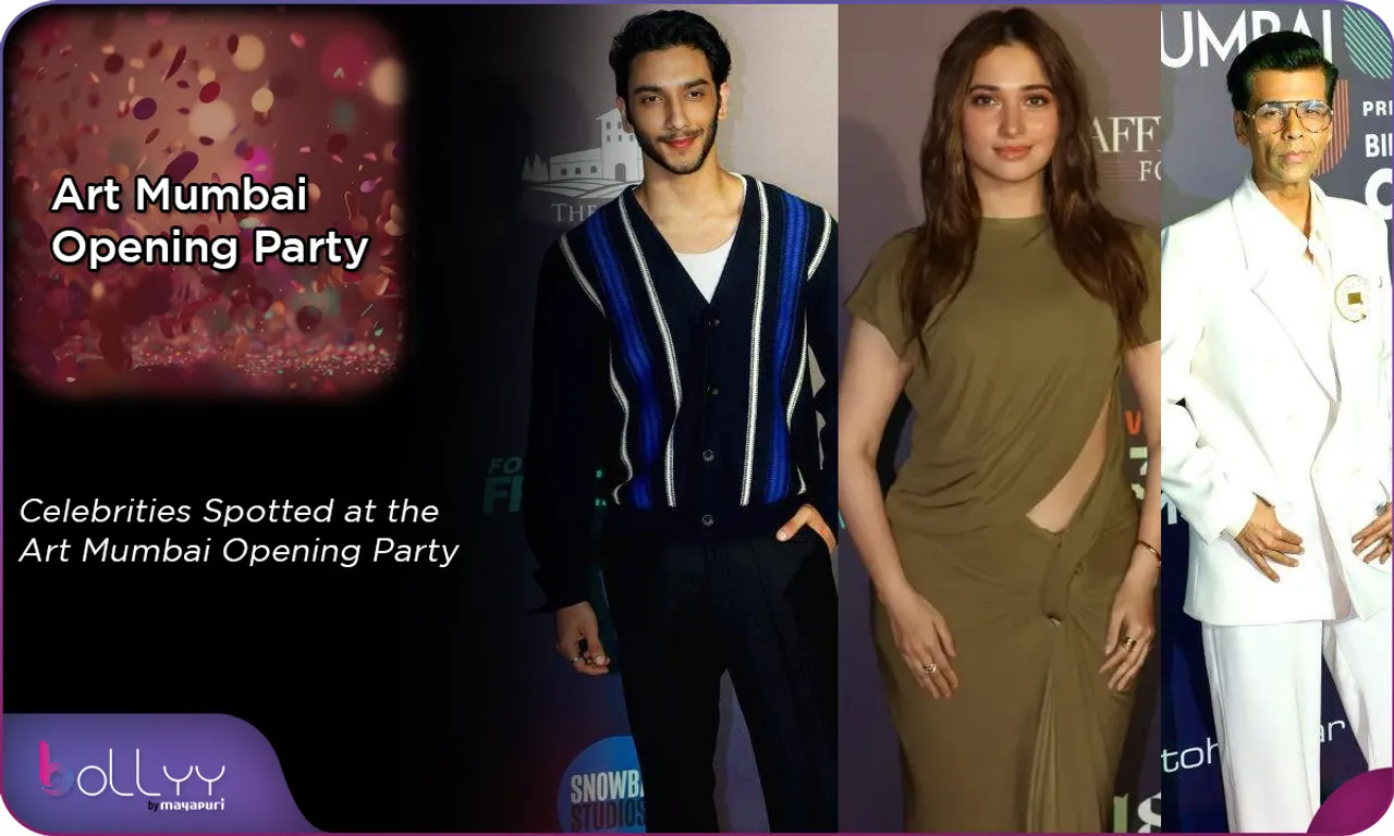 Celebrities Spotted at the Art Mumbai Opening Party