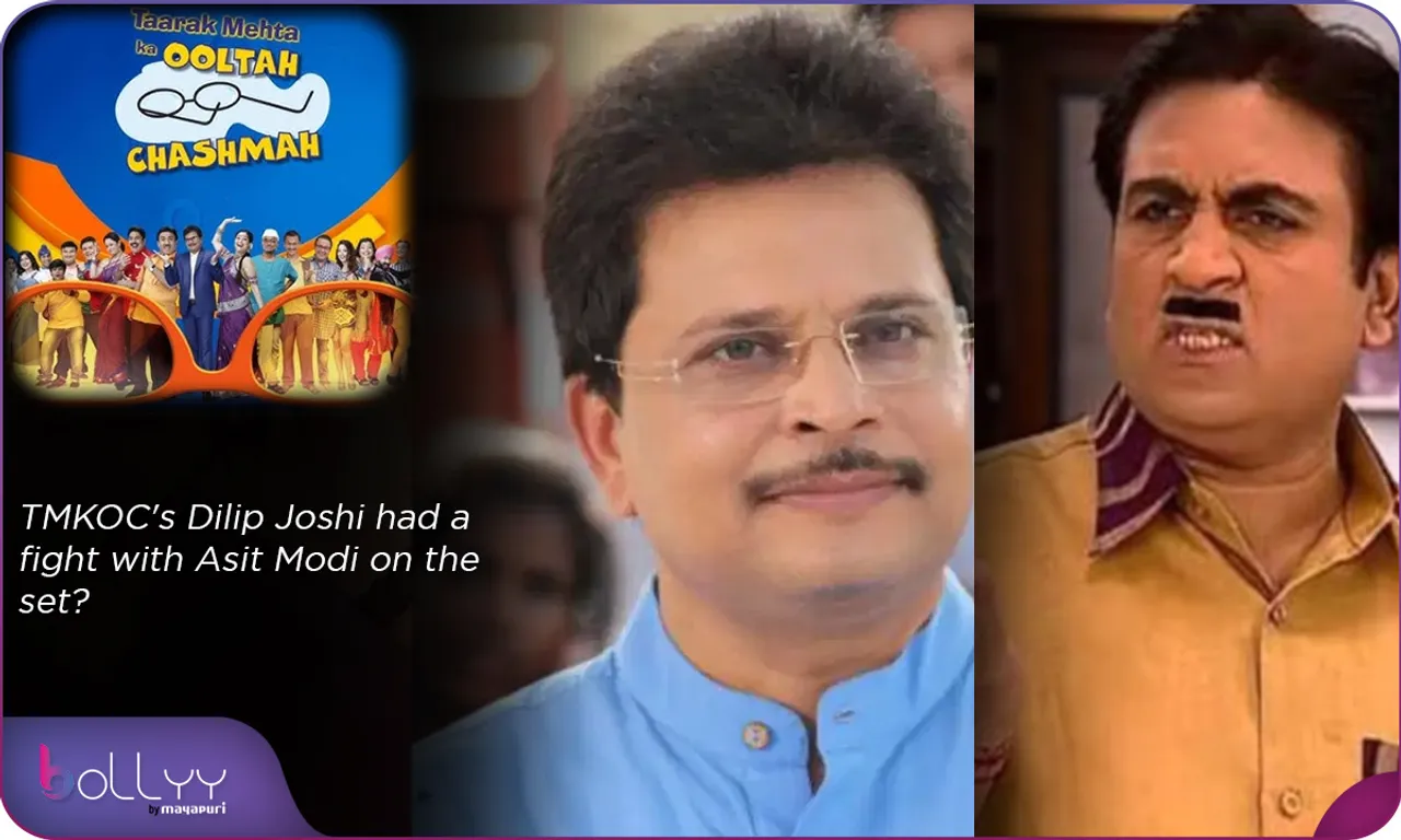 TMKOC's Dilip Joshi had a fight with Asit Modi on the set