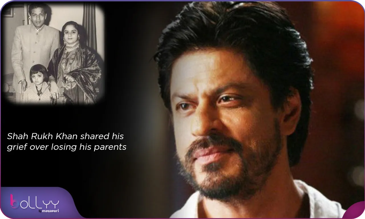 Shah Rukh Khan shared his grief over losing his parents