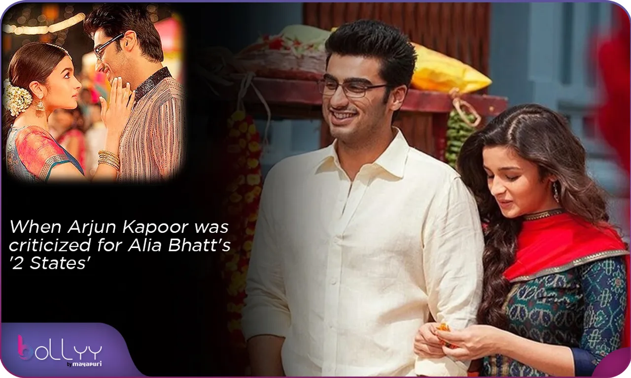 When Arjun Kapoor was criticized for Alia Bhatt's '2 States'