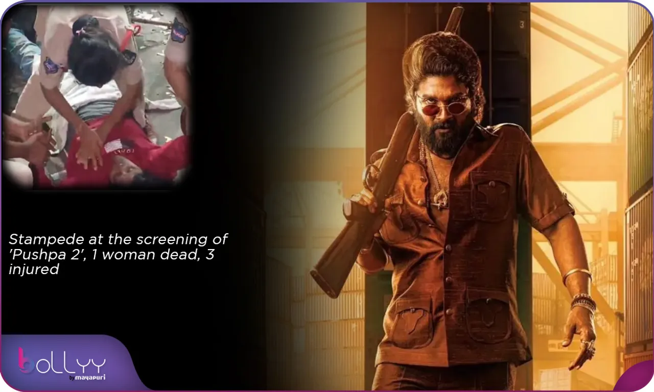 Stampede at the screening of 'Pushpa 2', 1 woman dead, 3 injured