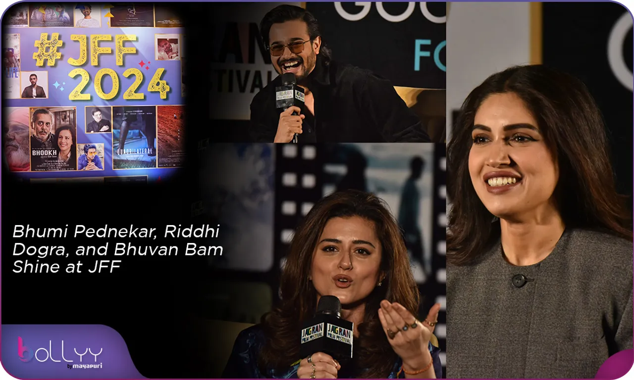 Bhumi Pednekar, Riddhi Dogra, and Bhuvan Bam Shine at JFF