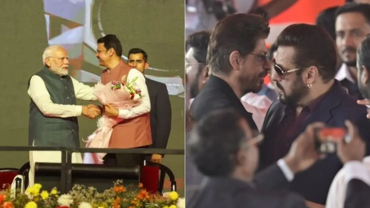 Devendra Fadnavis Sworn in at Star-Studded Azad Maidan Ceremony