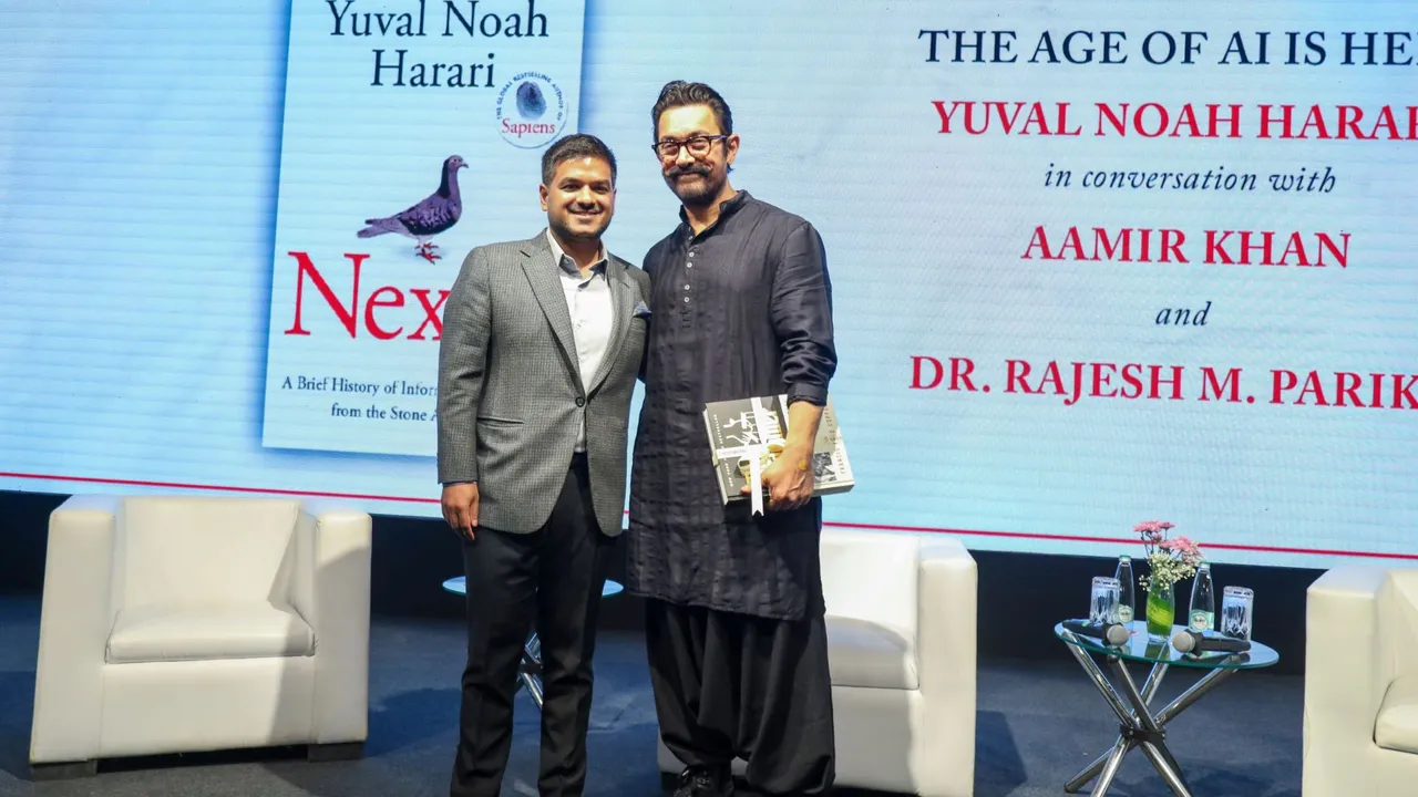 AGE OF AI WITH YUVAL NOAH HARARI, AAMIR KHAN AND DR RAJESH M. PARIKH