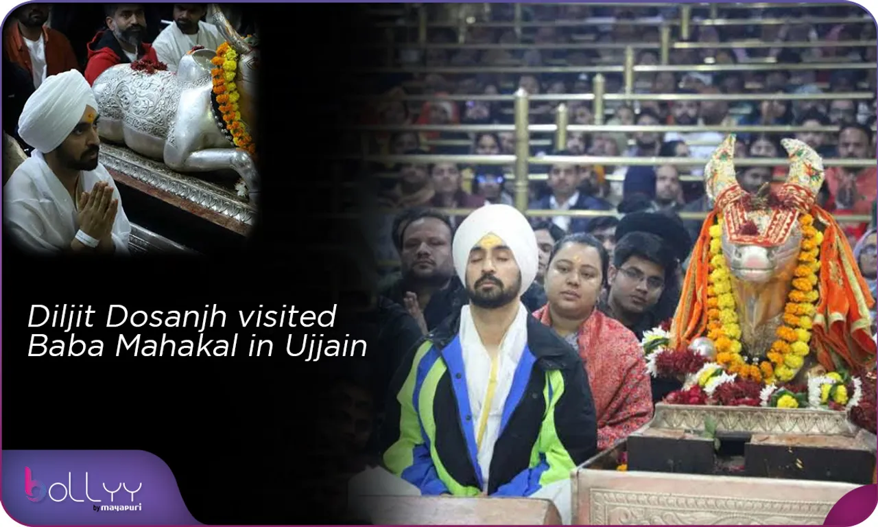 Diljit Dosanjh visited Baba Mahakal in Ujjain