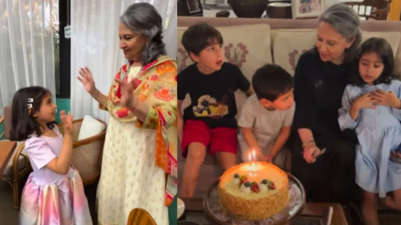 Soha Ali Khan Shares Family Fun Celebrating Sharmila Tagore’s Birthday