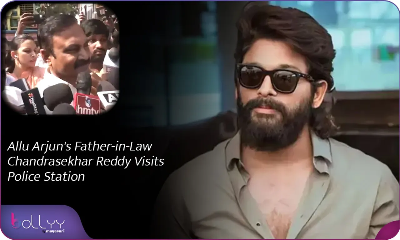 Allu Arjun's Father-in-Law Chandrasekhar Reddy Visits Police Station