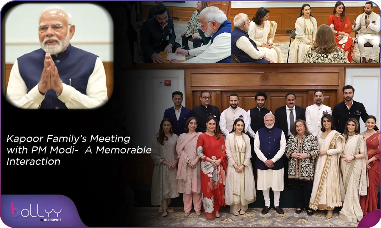 Kapoor Family’s Meeting with PM Modi-  A Memorable Interaction