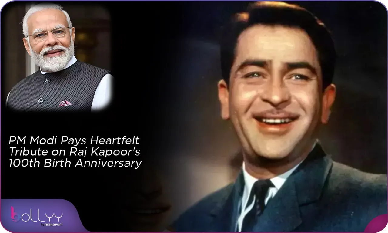 PM Modi Pays Heartfelt Tribute on Raj Kapoor's 100th Birth Anniversary