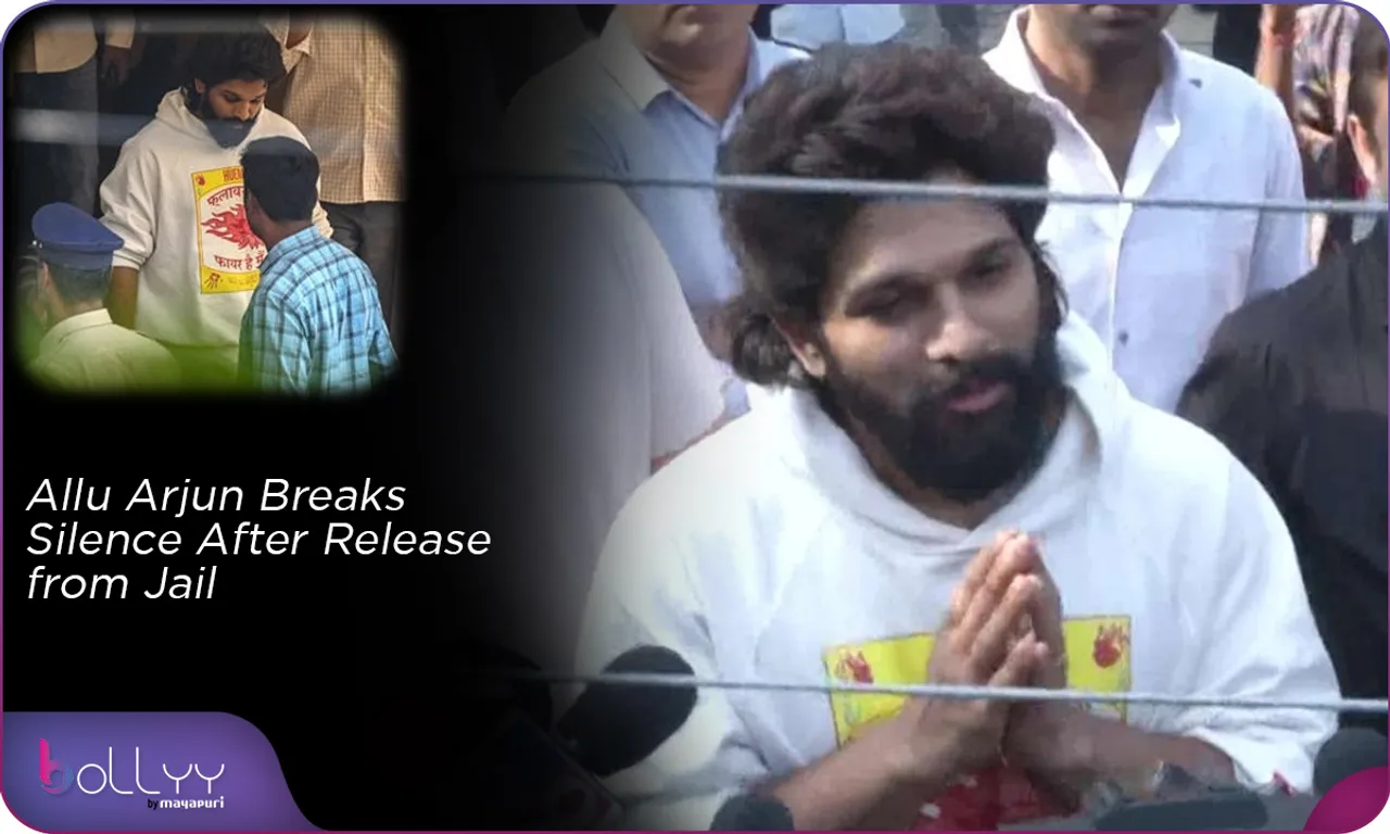 Allu Arjun Breaks Silence After Release from Jail
