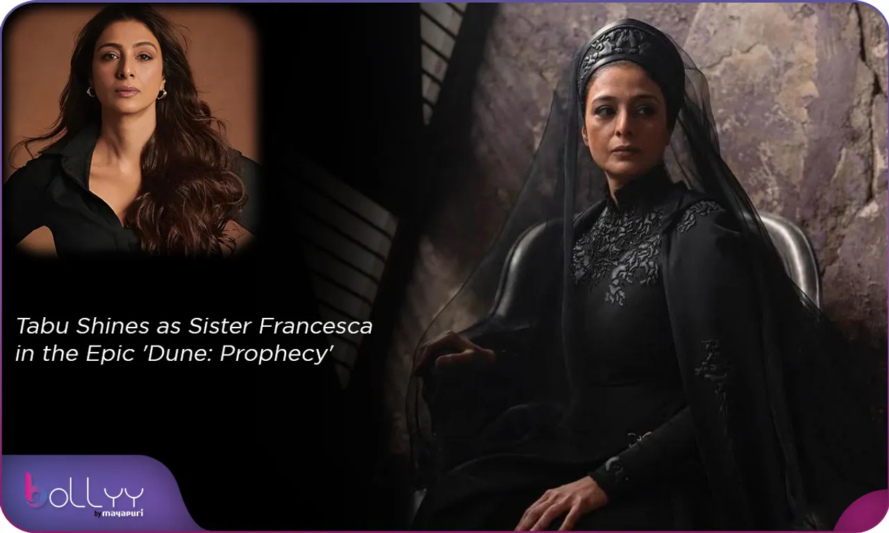 Tabu Shines as Sister Francesca in the Epic 'Dune Prophecy'