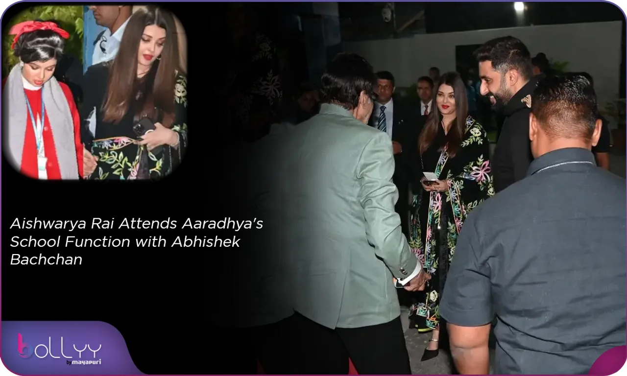 Aishwarya Rai Attends Aaradhya's School Function with Abhishek Bachchan