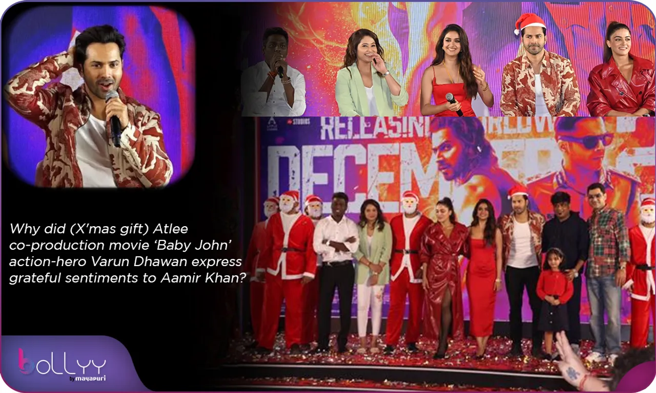 Atlee co-production movie ‘Baby John’ action-hero Varun Dhawan
