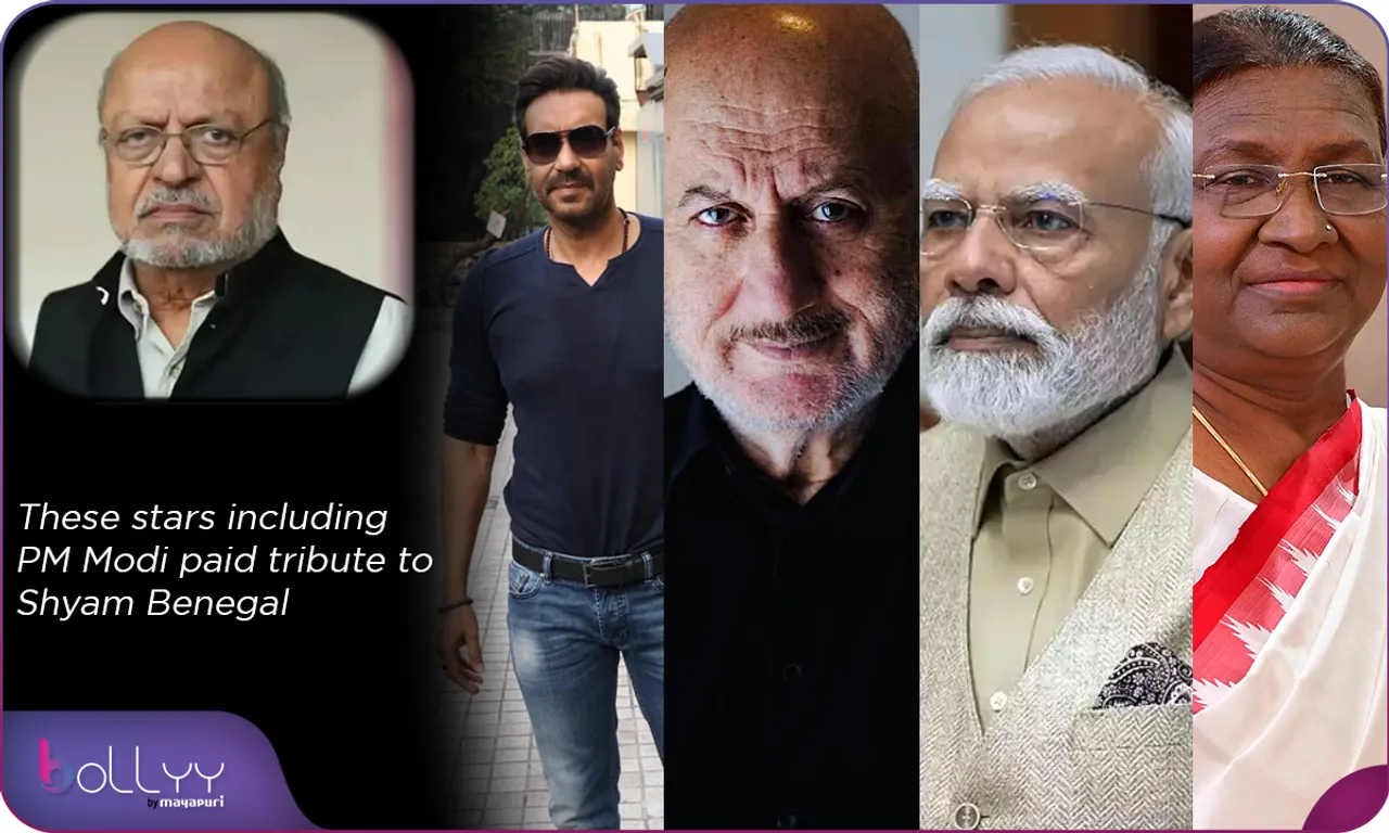 These stars including PM Modi paid tribute to Shyam Benegal