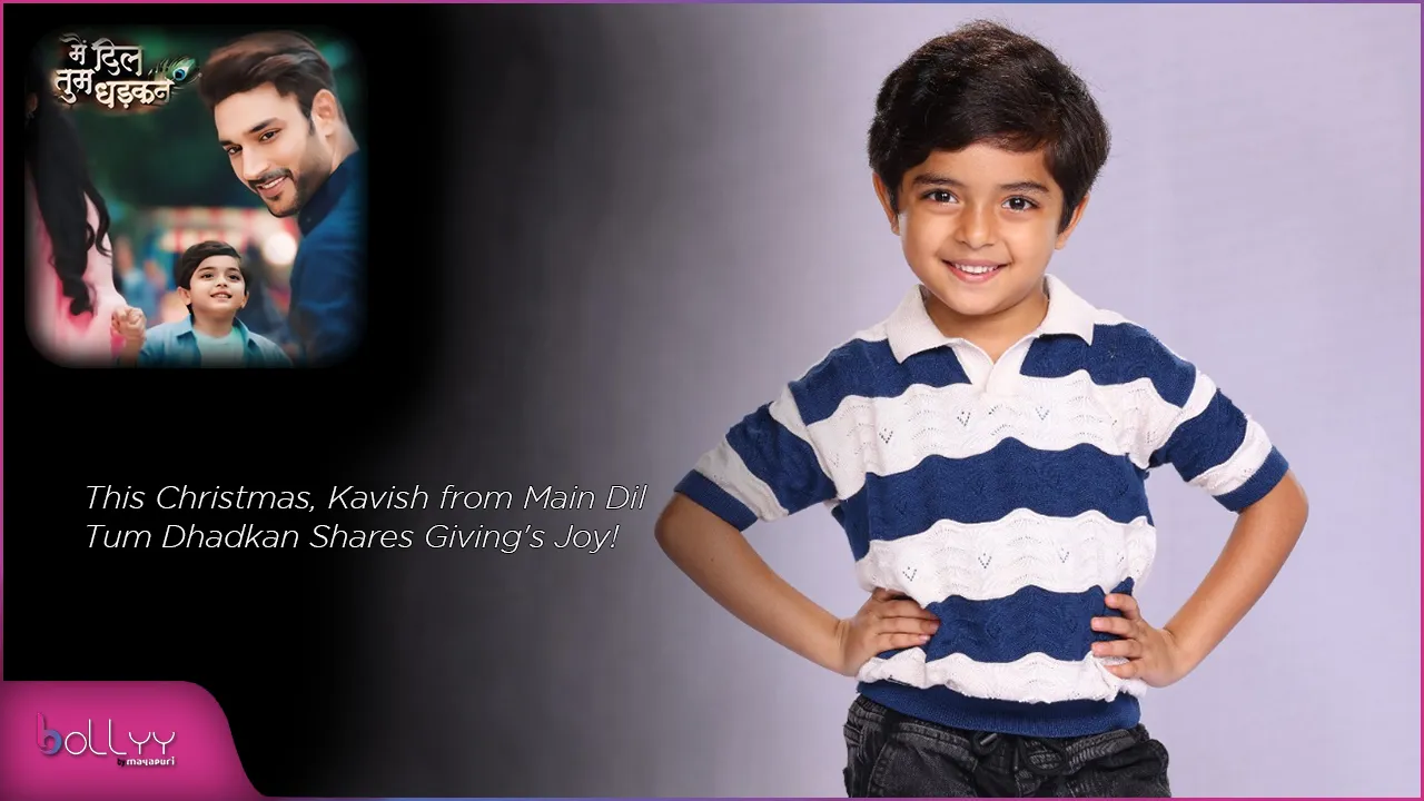 This Christmas, Kavish from Main Dil Tum Dhadkan Shares Giving's Joy!