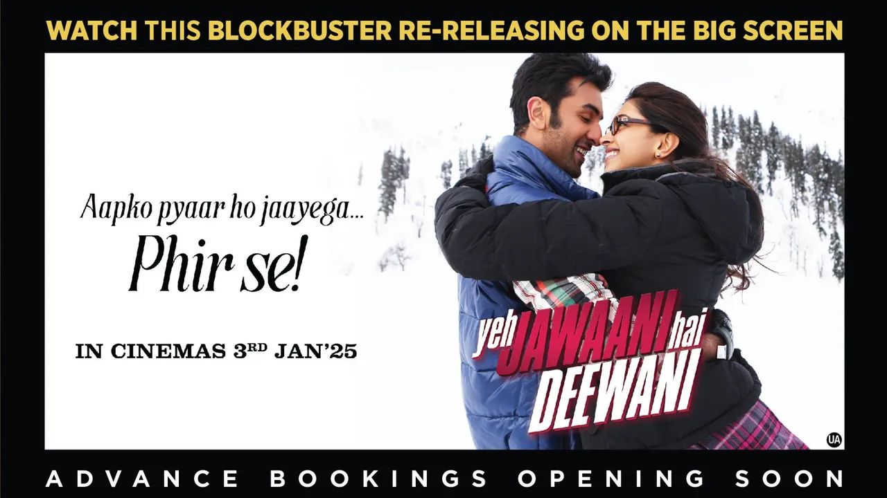 New Year Special Yeh Jawaani Hai Deewani Returns to PVR INOX on Jan 3