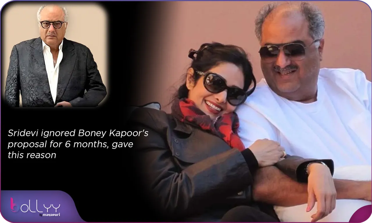 Sridevi ignored Boney Kapoor's proposal for 6 months, gave this reason