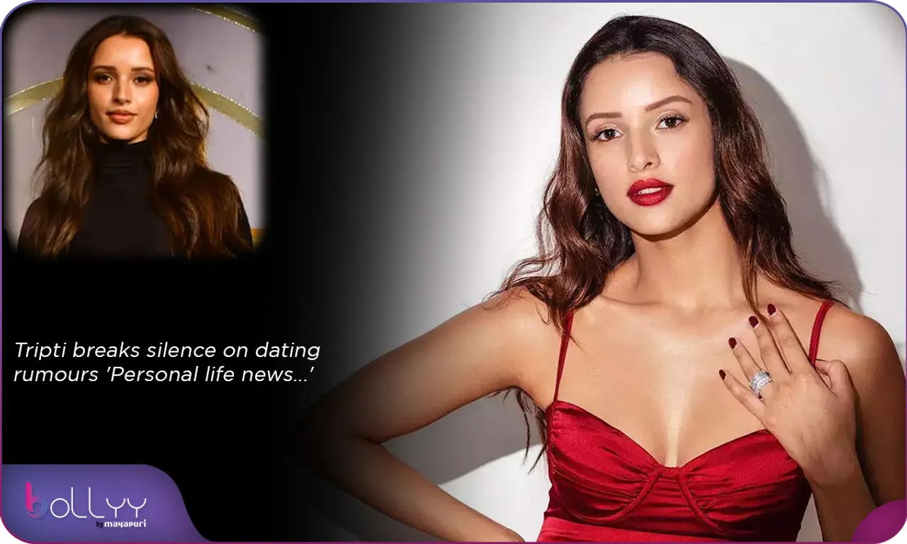 Tripti breaks silence on dating rumours 'Personal life news...'