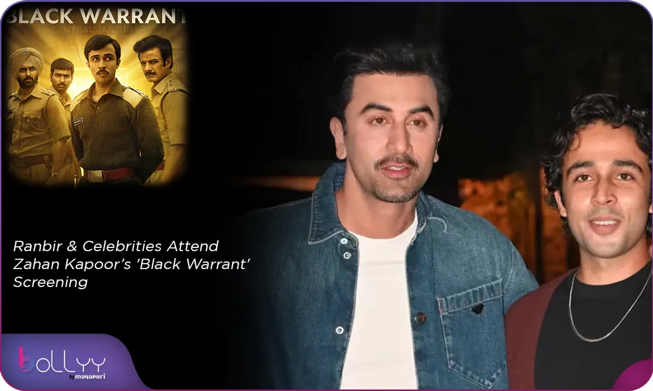 Ranbir & Celebrities Attend Zahan Kapoor’s 'Black Warrant' Screening