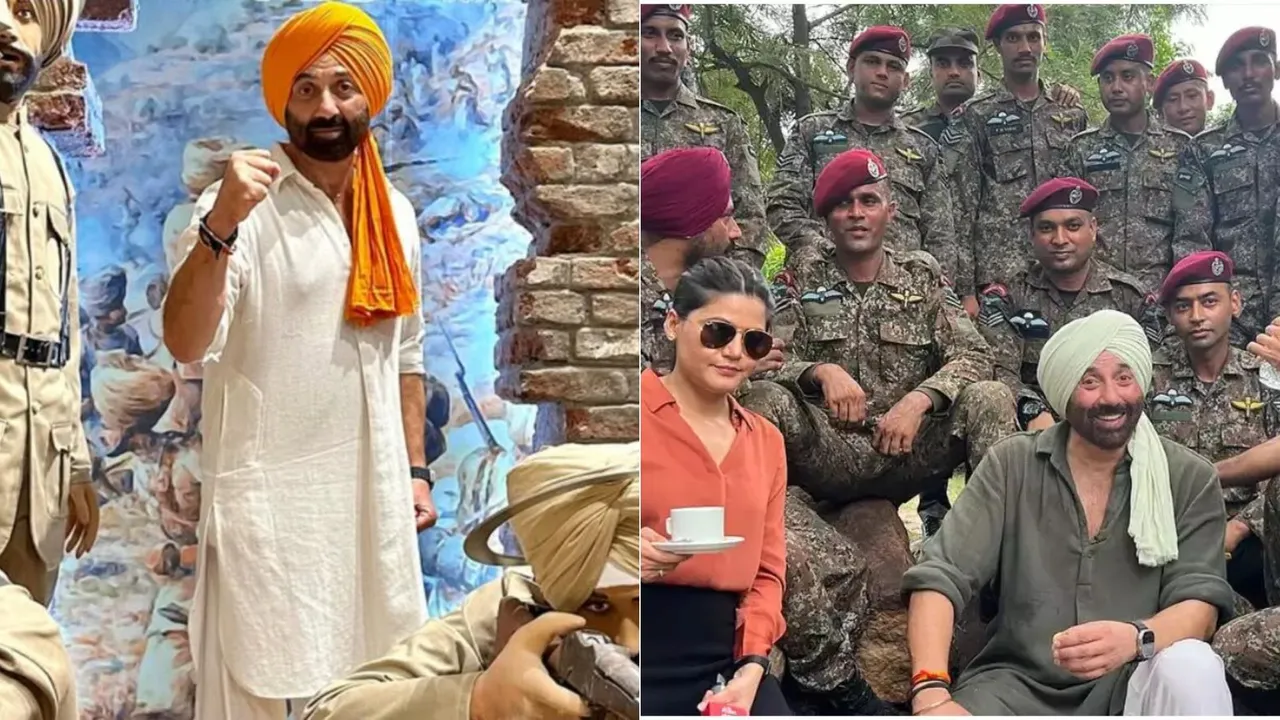 Army Day Sunny Deol spent time with soldiers on Army Day