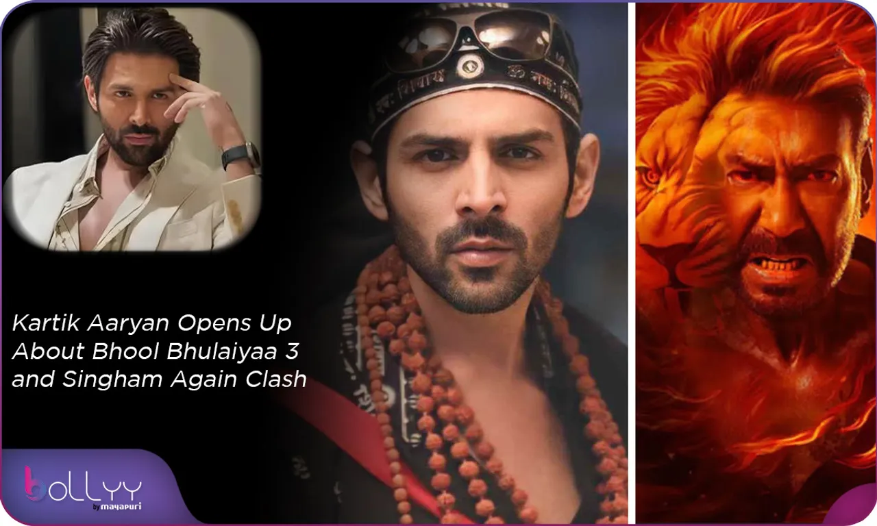 Kartik Aaryan Opens Up About Bhool Bhulaiyaa 3 and Singham Again Clash