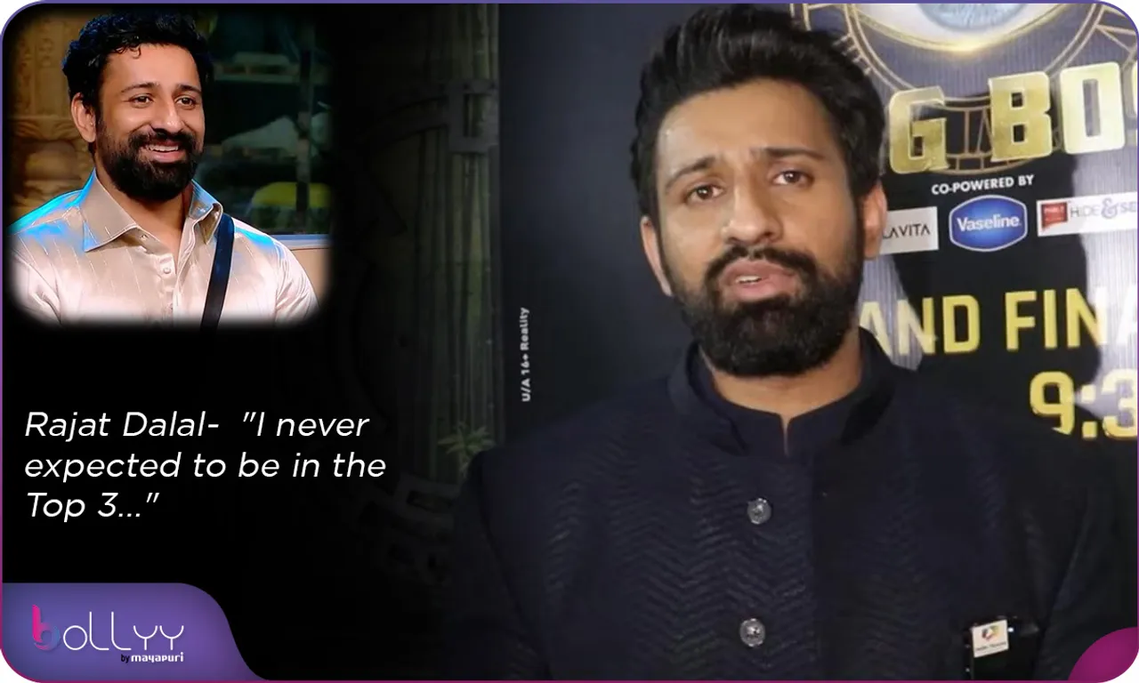 Rajat Dalal-  I never expected to be in the Top 3...
