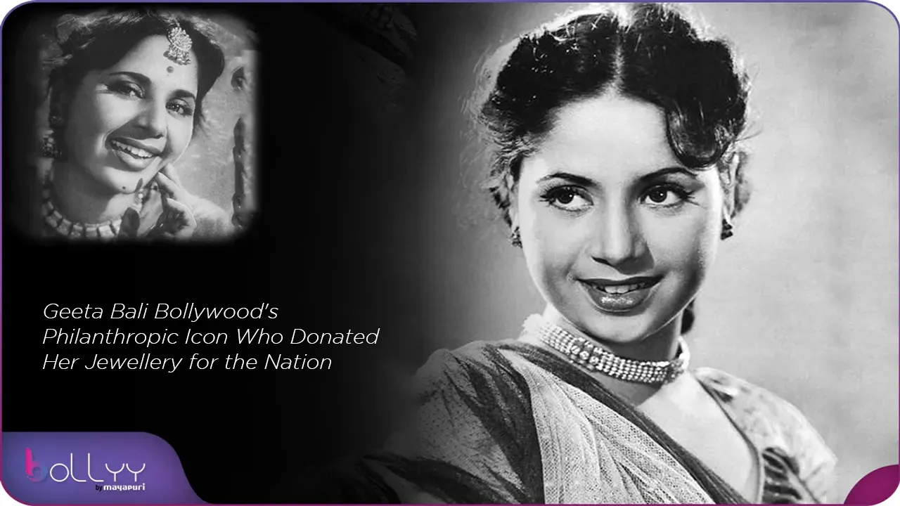 Geeta Bali Bollywood's Philanthropic Icon