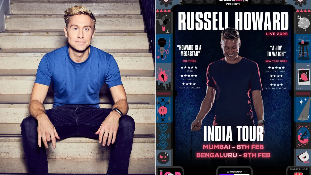Russell Howard's India Debut Announced for DeadAnt Live’s ‘The DeadAnt Loop’