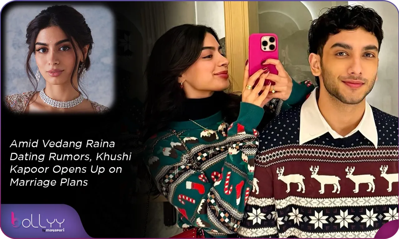 Amid Vedang Raina Dating Rumors, Khushi Kapoor Opens Up on Marriage Plans