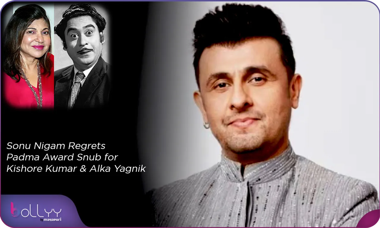 Sonu Nigam Regrets Padma Award Snub for Kishore Kumar & Alka Yagnik