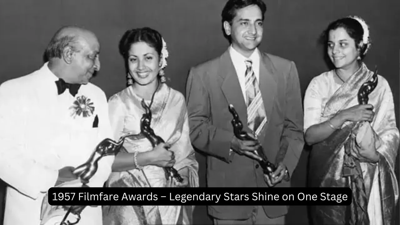 1957 Filmfare Awards – Legendary Stars Shine on One Stage