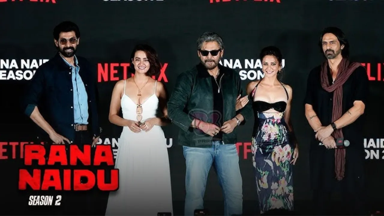 Teaser for Rana Naidu Season 2 Launched with Rana Daggubati and Cast