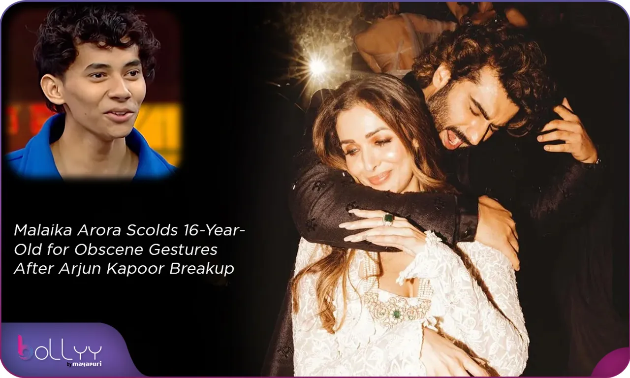Malaika Arora Scolds 16-Year-Old for Obscene Gestures After Arjun Kapoor Breakup