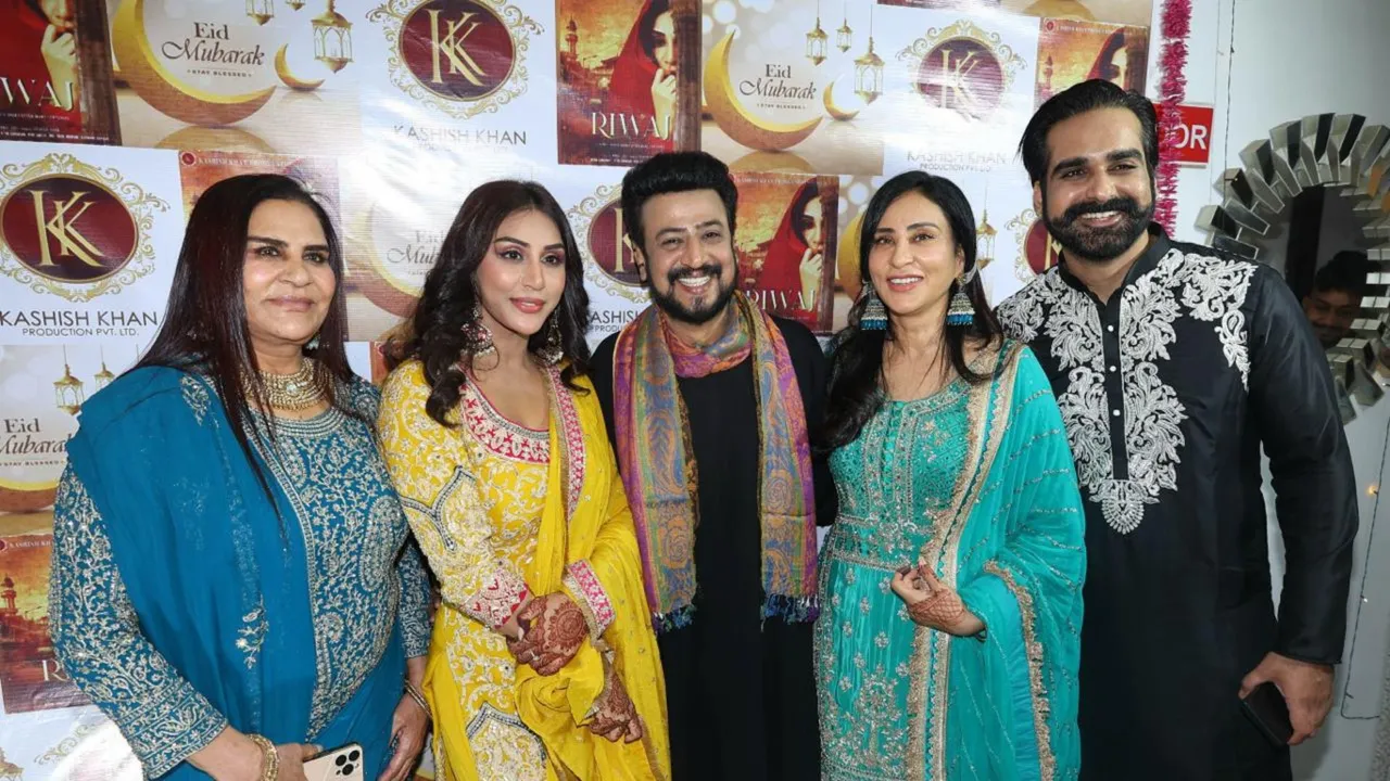 Producer Kashish Khan hosts twin-celebration for Eid