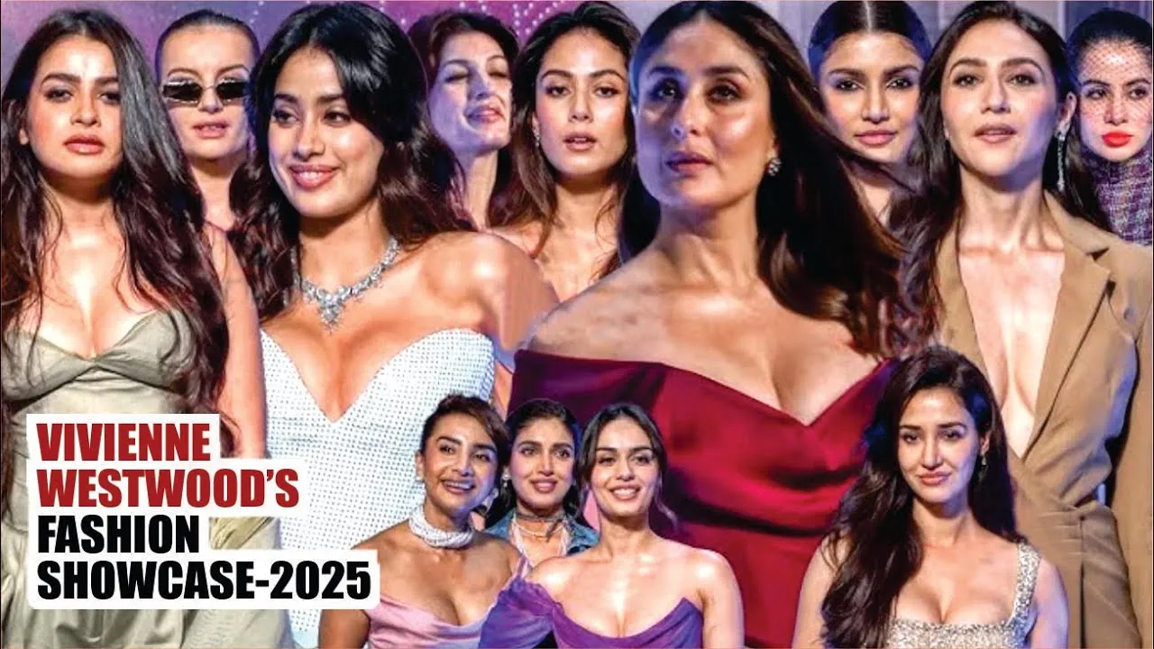 Vivienne Westwood's Fashion Show-  Celebs Like Kareena, Jhanvi, Disha, Vaani & Huma Dazzle with Glamour
